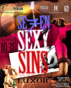 7 Sexy Sins 2009 at Luxor Las Vegas