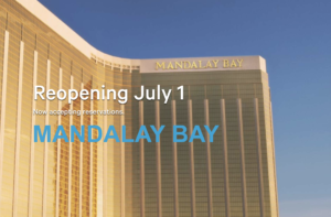 Mandalay Bay Las Vegas Reopening July 1, 2020